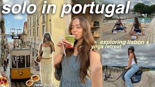 SOLO TRAVELING IN PORTUGAL | exploring lisbon, trying new food, yoga retreats, horse back riding, et