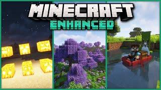 Top 40 Mods that Really Enhance Minecraft! [Vanilla+ 1.16.5]