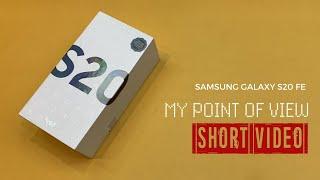 TECH with SHAHZAD Point of View on SAMSUNG S20 FAN EDITION | #shorts | short video