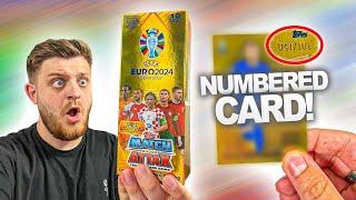 I GOT A *RARE* NUMBERED CARD! | Match Attax Euro 2024 - GOLDEN GLORY Box Break! (Exclusive Cards!)