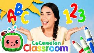 Toddler Learning Numbers and Shapes with Ms. Appleberry | CoComelon Classroom Learning for Kids