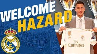 Eden Hazard's Real Madrid presentation | Behind the scenes