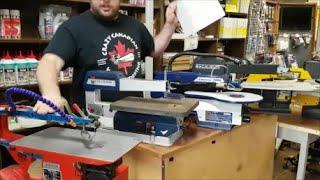 Scroll Saw Types, C-Arm vs Parallels Arm vs Double Parallel! Rikon Hegner Dewalt Ryobi EthAnswers