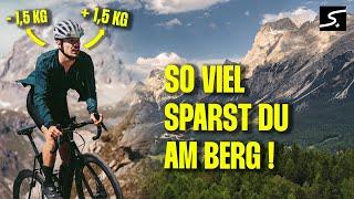 So viel machen 1,5 kg beim Ötztaler Radmarathon aus! I Gewicht am Berg! I Aero vs. Weight?