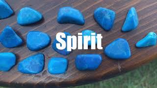 Blue Howlite ATTUNEMENT Spiritual Energy Generator DEEPER MEDITATIONS Healing Gemstone