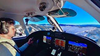 My Longest Flight Of 2024! New York to Jackson Hole In A Private Jet