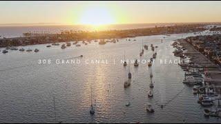 308 Grand Canal in Newport Beach, California