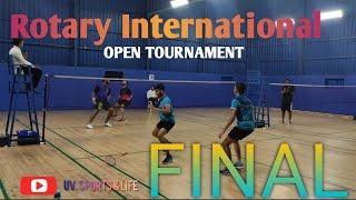 #keralabadminton Rotary Badminton Tournament Finals kochi