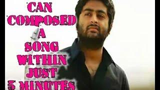 Arijit singh live composing and singing you can not believe without seeing this video