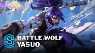 Battle Wolf Yasuo Skin Spotlight - League of Legends