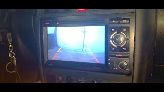 Audi a3 8l reverse camera installation