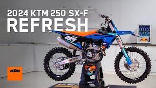 2024 KTM 250 SX-F REFRESH With KTM Racing Team's Nathan Crawford | KTM