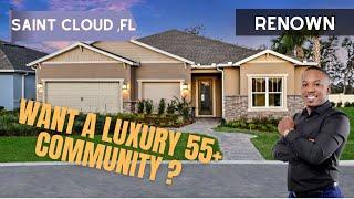 Saint Cloud New Construction in Sunbridge Del Webb 55+ LifeStyle Community Renown Floor Plan