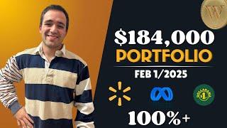 $184,000 Tax-Free stock Portfolio Update