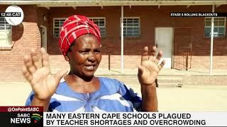 Many Eastern Cape schools plagued by teacher shortages, overcrowding