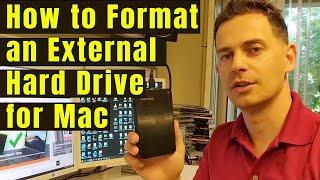 How to Format External Hard Drives for Mac - Tutorial 2020