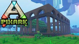 PixArk Let's Play - Ep 20 - Farming Temple Garden! PixArk Early Access Gameplay