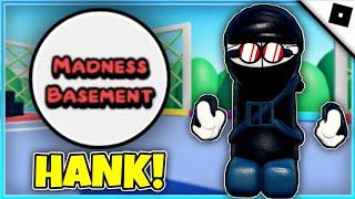 How to get "MADNESS BASEMENT" BADGE + HANK in A FUNKY FNF RP - ROBLOX