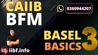 BFM BASEL 3 BASICS Class 3| Caiib LIVE Videos | Bank Financial Management in CAIIB | Caiib Exam