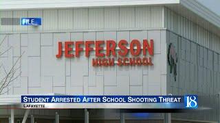 Student Arrested After School Shooting Threat