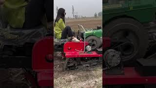 #Multi-function crawler micro-tillage machine #farmtech#agriculturaltools#farming
