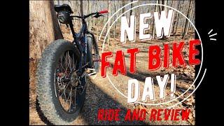 NEW BIKE DAY!  Fat Bike Edition - Framed Minnesota Ride and Review