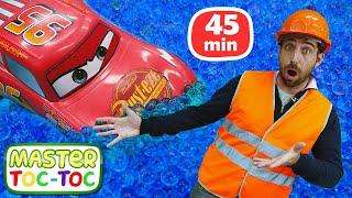 Pourquoi Flash McQueen est-il venu chez Master Toc-Toc ?‍️ Jeux avec voitures pour garçons