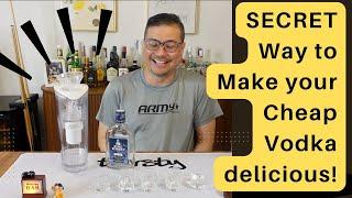 Simple TRICK on How to Upgrade your VODKA, at home!