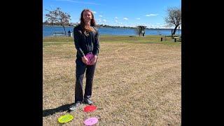 Kieran Hampson in the 2022 Windy River Open Disc Golf Tournament