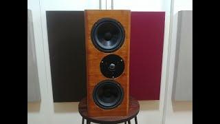 Tritrix MTM DIY Speakers by Parts Express review vs KEF LS50 and Elac Debut Reference DBR62