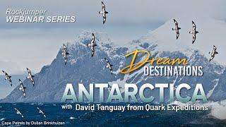 Webinar: Antarctica Cruise with David Tanguay from Quark Expeditions