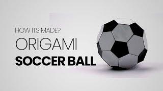 How to Make an Origami Soccer Ball | Easy DIY Tutorial 