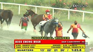 BOSS EMONG - MMTCI RACE 1 | JANUARY 29, 2022 | Metro Manila Turf Club #BAYANGKARERISTA REPLAY