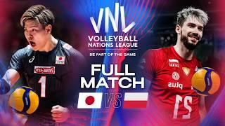 Japan  vs. Poland  - VNL 2024 | Full Match - Week 2