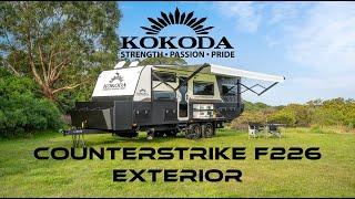 Kokoda Counterstrike F226 Exterior Deep Dive | A Family Adventure Van | KokodaCaravans