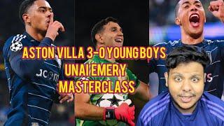 ASTON VILLA 3-0 YOUNG BOYS | UEFA CHAMPIONS LEAGUE | UNAI EMERY MASTERCLASS