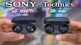 Sony WF-1000XM5 VS Technics EAH-AZ80 - Premium Earbud Battle!