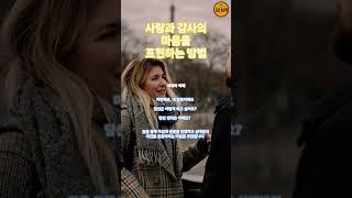 사과와 이해...사랑과 감사의 마음을 표현하는 방법  인간관계 대화법, 행복습관, 성공습관, 공부습관, 고민상담, 마음의 위로가 되는 1분심리