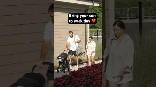 Scottie Scheffler is in DAD MODE ️