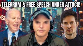 WAR ON FREE SPEECH: Matt Taibbi on Telegram Founder Pavel Durov’s Arrest, US Government Censorship