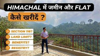 How To Buy Property & Land in Himachal Pradesh - For Outsider's / Non-Himachali's | ️ 7035-7035-21