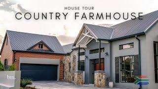 Modern Country Farm House on an Equestrian Lakeside Estate! Pretoria | Luxury House Tour