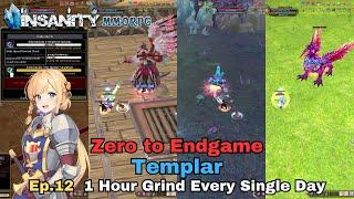 Insanity FlyFF - ZTE Templar Series Ep.12 - The Daily 1hr Grind