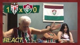 FAMÍLIA TRICOLOR REAGE A 1 ATLÉTICO GO X 0 FLUMINENSE - CAMPEONATO BRASILEIRO 2024