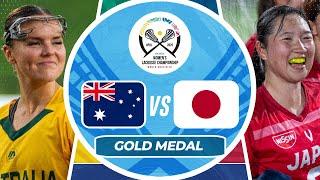 Australia v Japan | Gold Medal | 2025 Asia-Pacific Women’s Lacrosse Championship