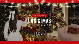 Decorate With Me! Christmas Vlog 2024