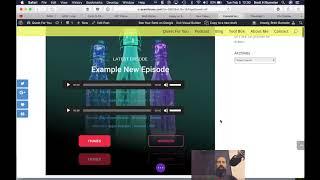 Setting a Podcast Episode Divi Theme Template