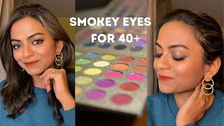 SMOKEY EYES FOR WOMEN OVER 40 | Mermaid Bidisha