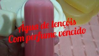 Água de lençóis com perfume vencido