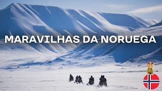 Noruega desconhecida | Lugares incríveis, trolls, aurora boreal, noite polar, Svalbard, pessoas